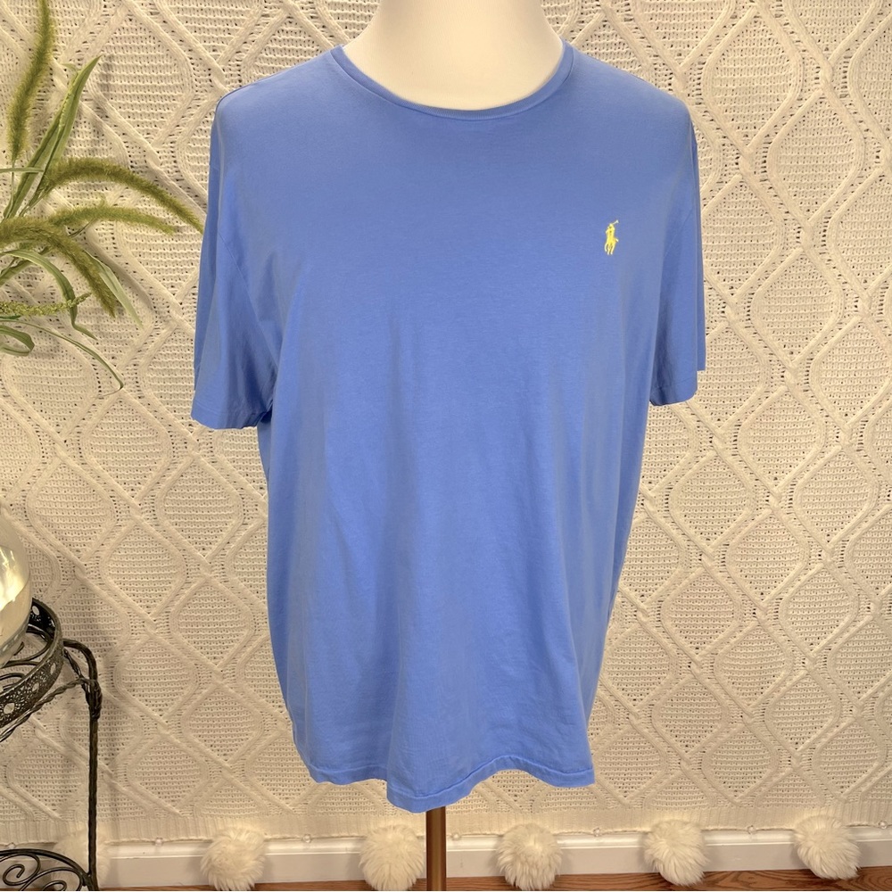 POLO RALPH LAUREN | Short Sleeve Basic T-Shirt Blue XL